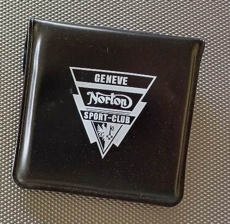 Cendrier de poche logo NSC noir